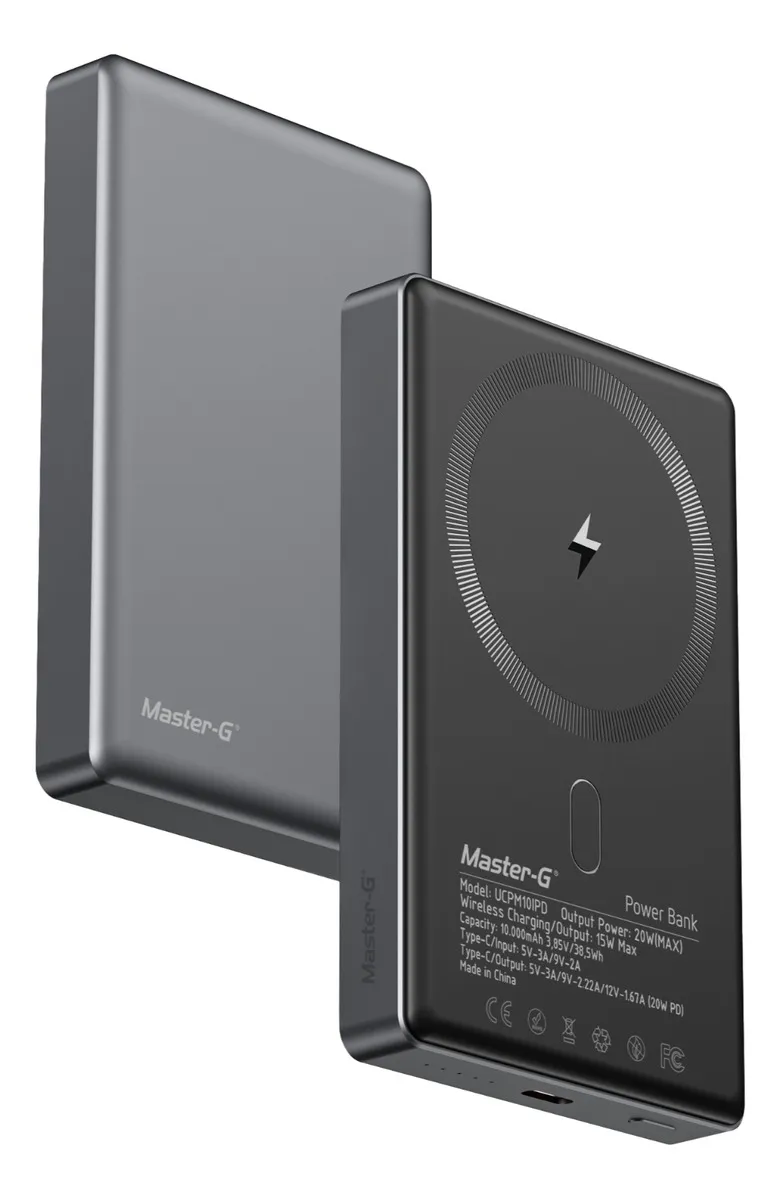 Cargador Inalámbrico MagSafe 10000mAh Master-G